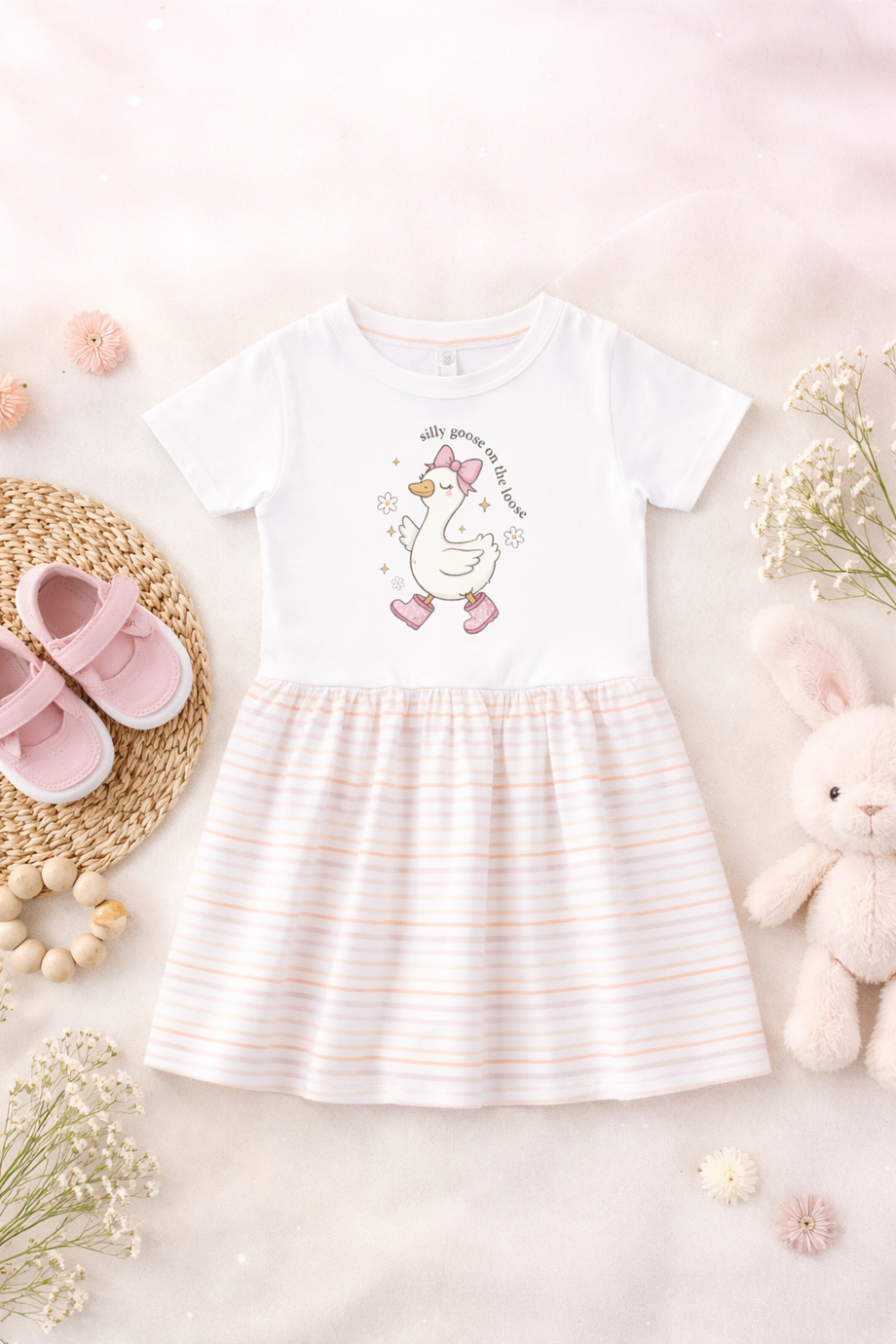 Silly Goose Toddler Dress|6910