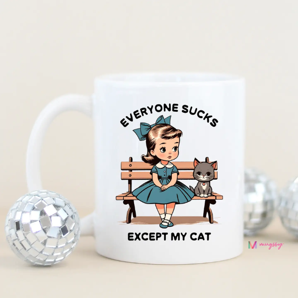 Except My Cat Mug|5614