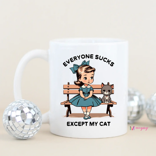 Except My Cat Mug|5614