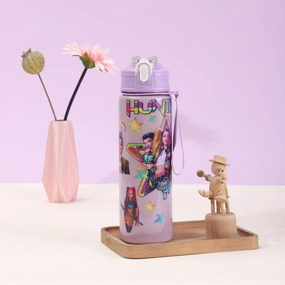 Kpop Demon Hunters Plastic Water Bottle