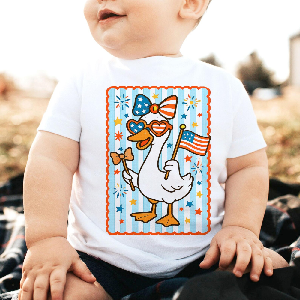 Toddler Patriotic Goose Tee 🇺🇸🪿|7512