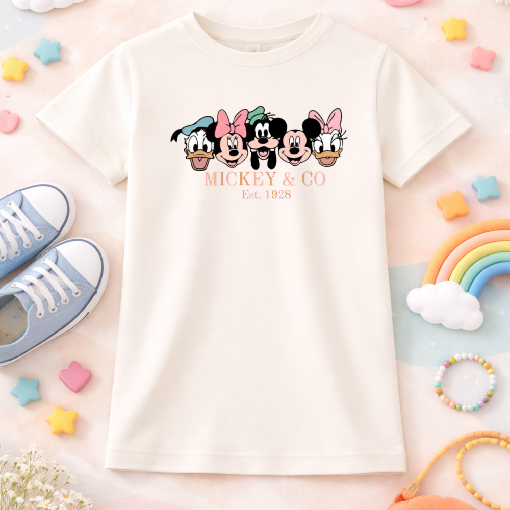 Mickey and Co Youth Tee|6948