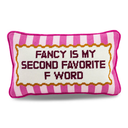 Fancy Needlepoint Pillow