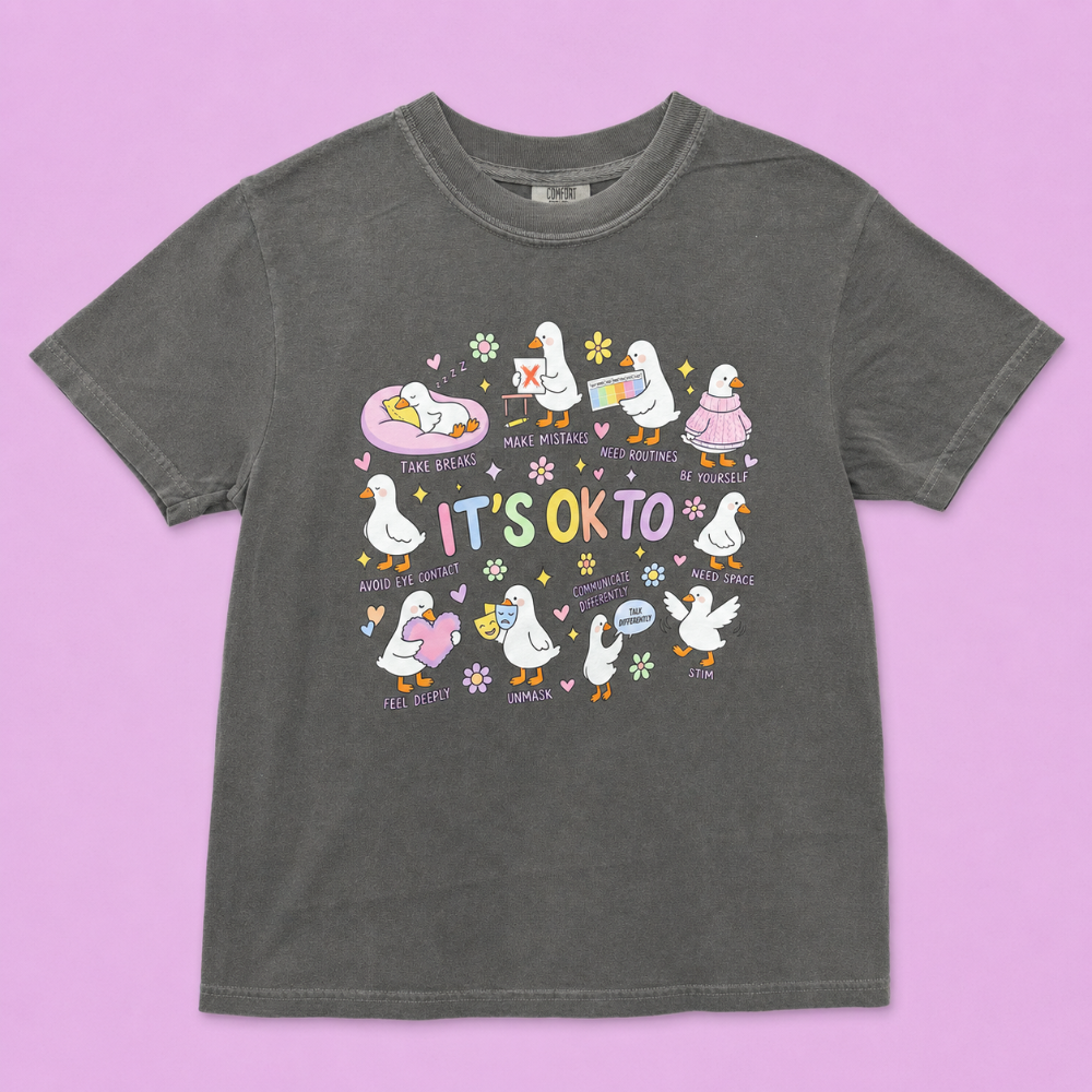 It's Ok To... Tee|8975