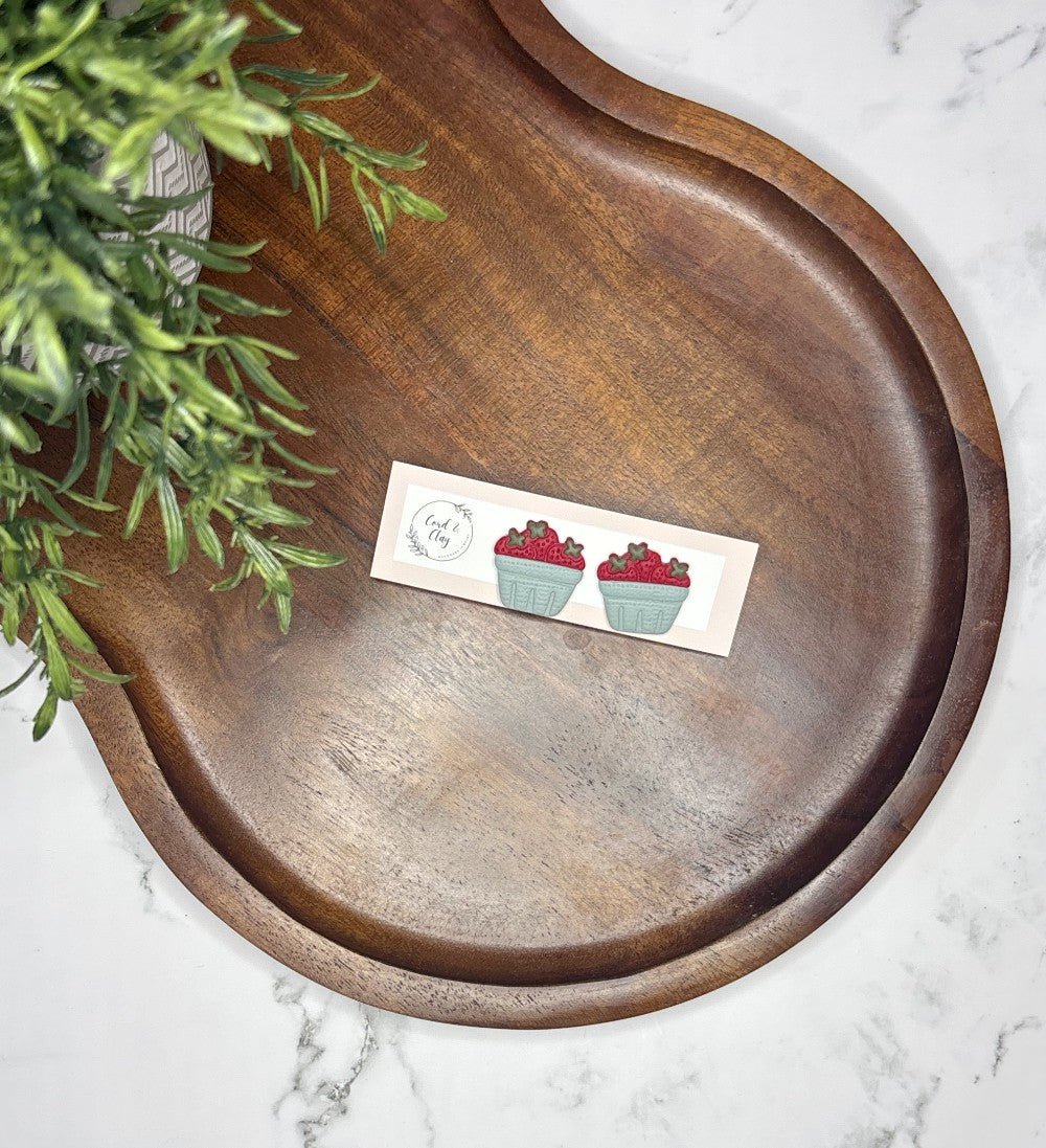 Strawberry Bunch Studs NF|7947