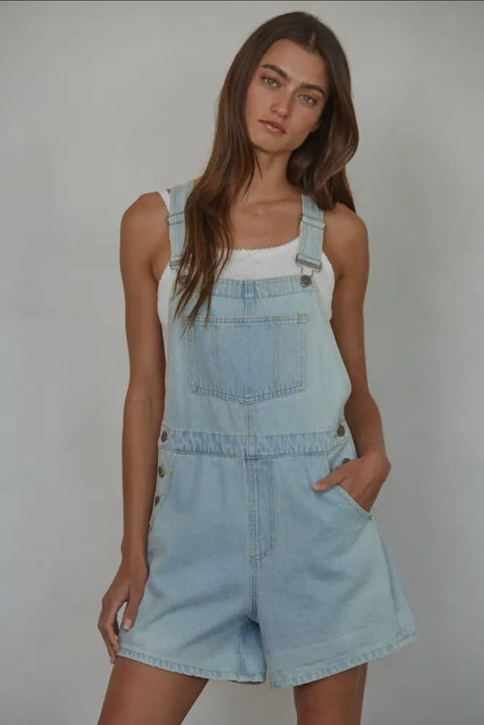 100% Cotton Denim Overalls|3