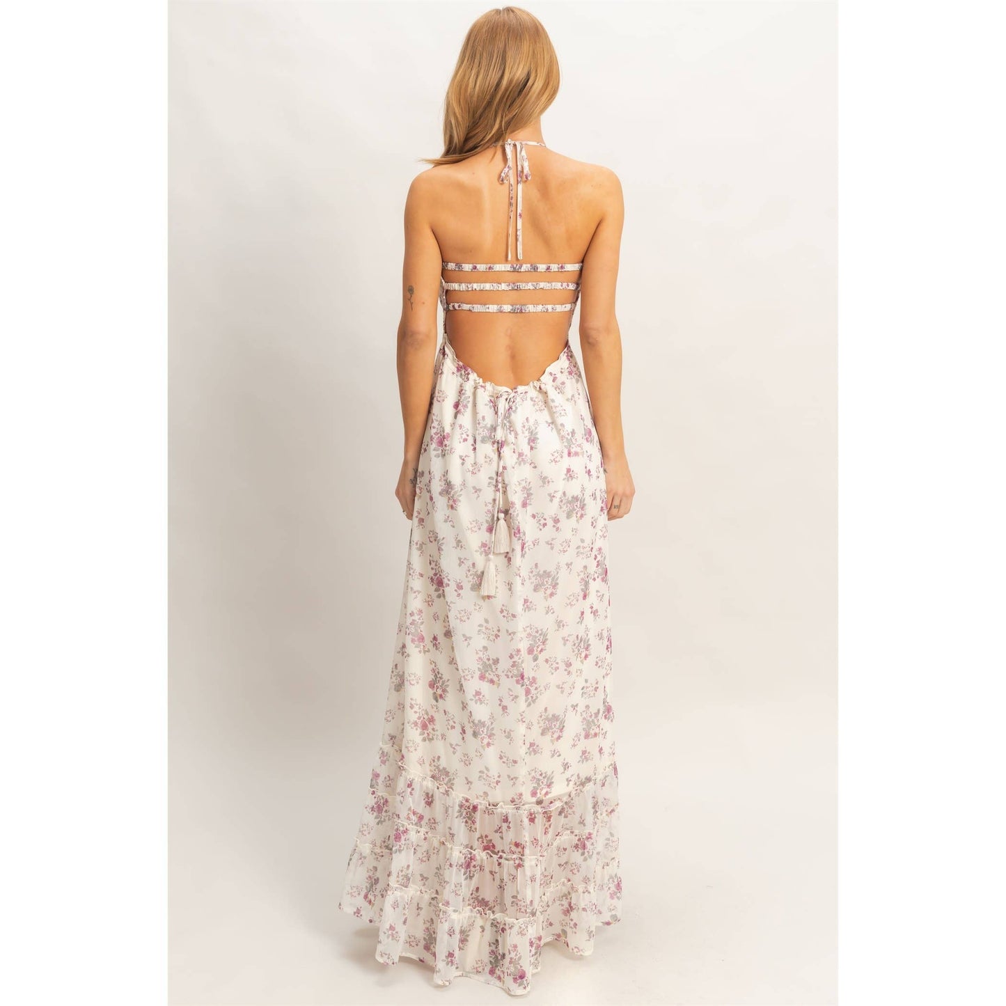 Rose Wine Dress