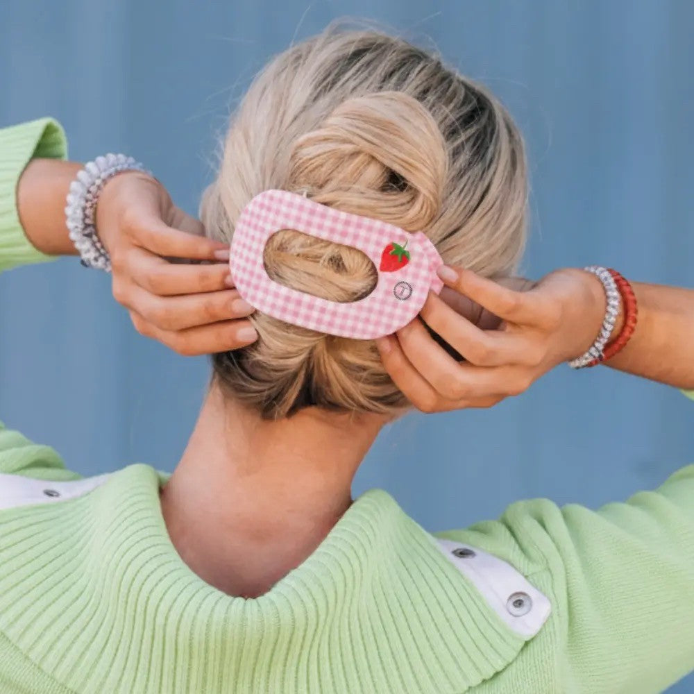 Flat Round Hair Clip | Large | Handpicked|8371