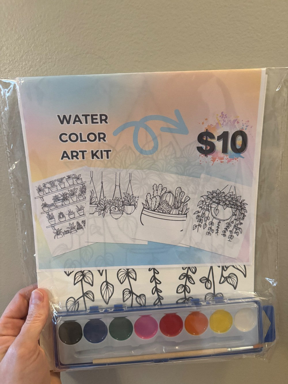 Water color kit- plant mama|3318