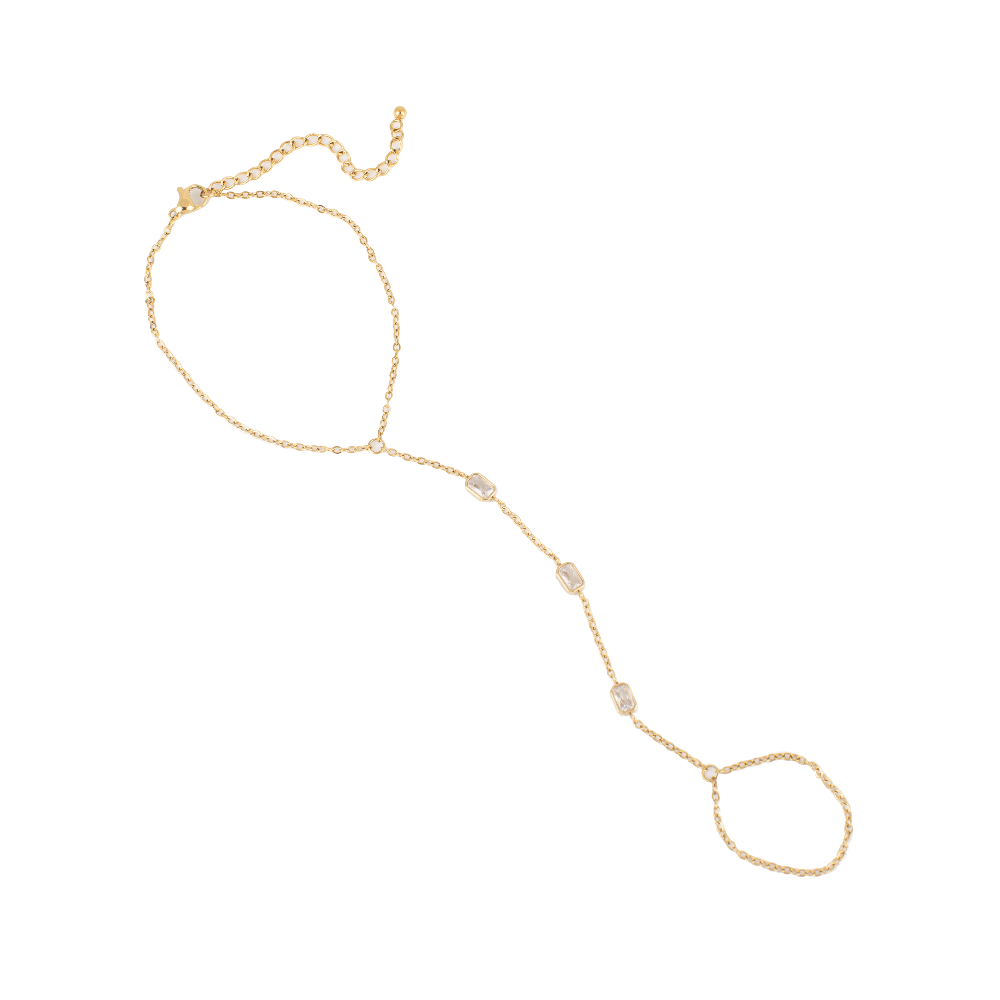 Holiday - Merry Hand Chain Gold Stainless|2854