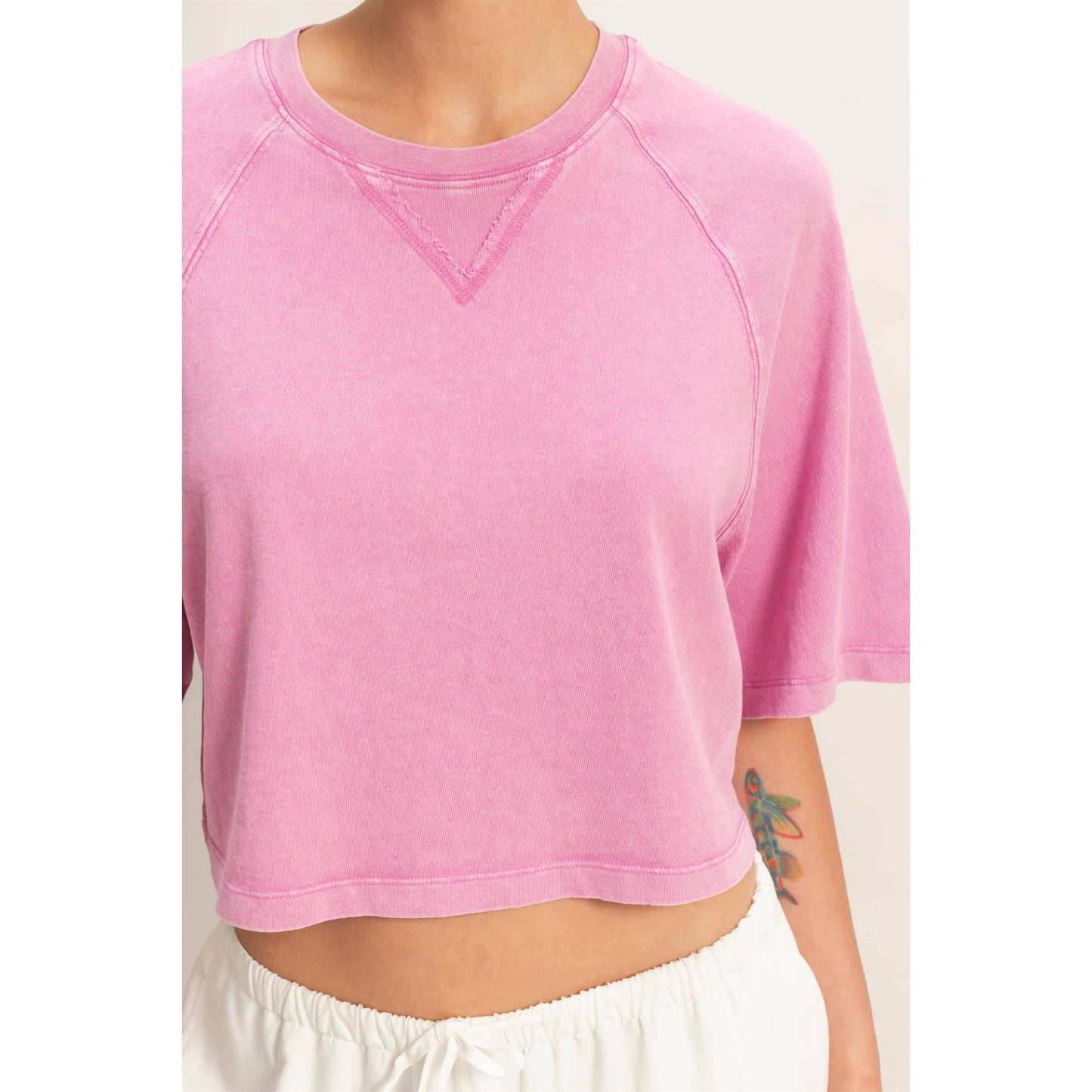 Mineral Washed Boxy Tee