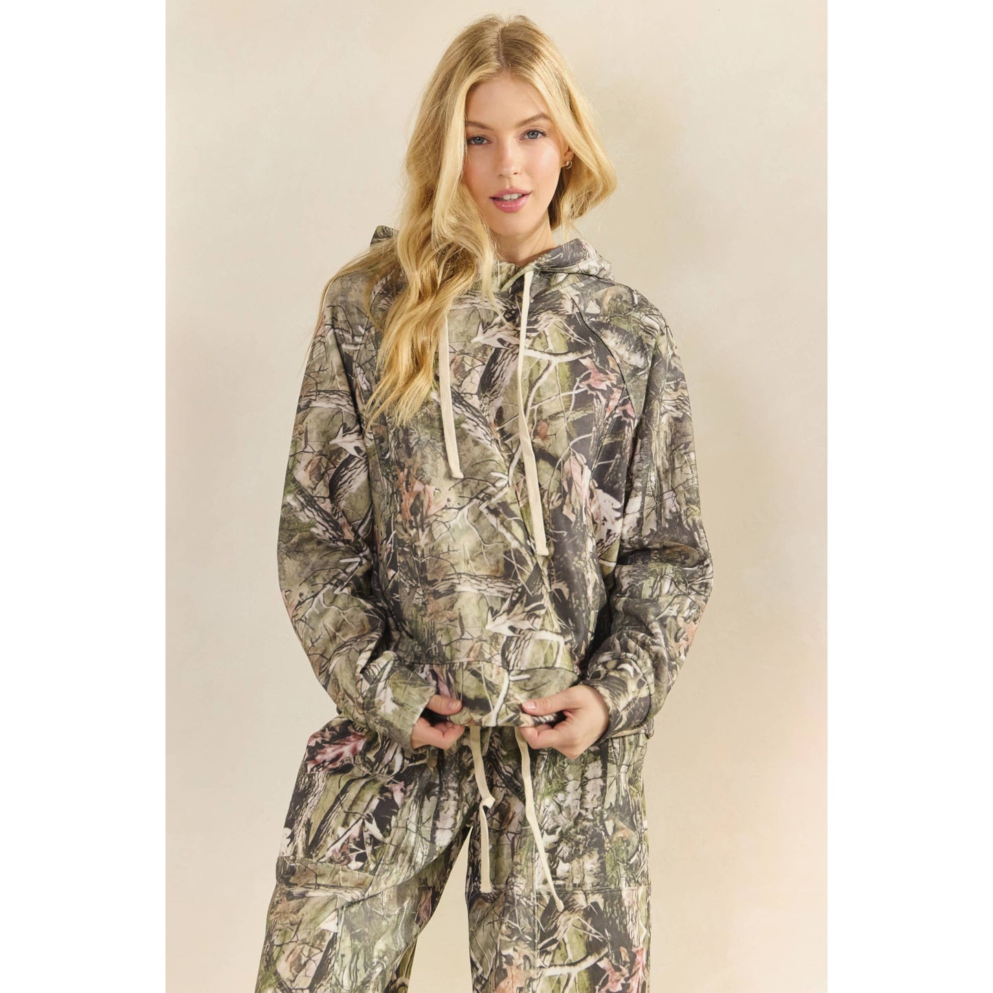 Camo French Terry Hoodie