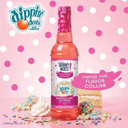 Dippin' Dots® Birthday Cake Ice Cream Syrup|8509