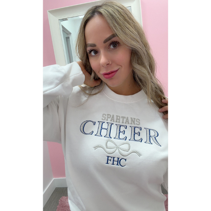 FHC Cheer Embroidered Crew|5421