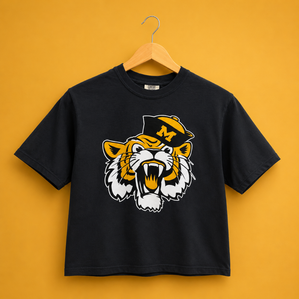 Mizzou Tiger Boxy Tee|7878