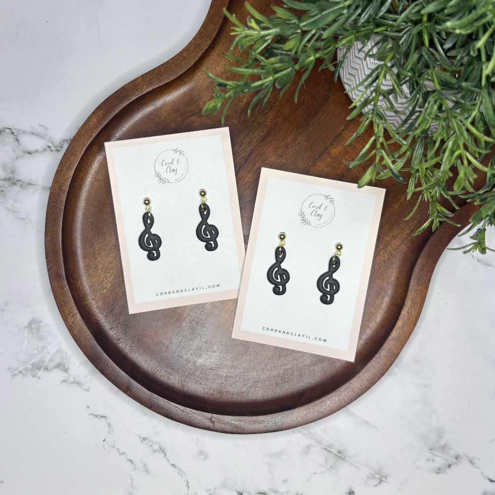 Treble Clef Dangles|8808