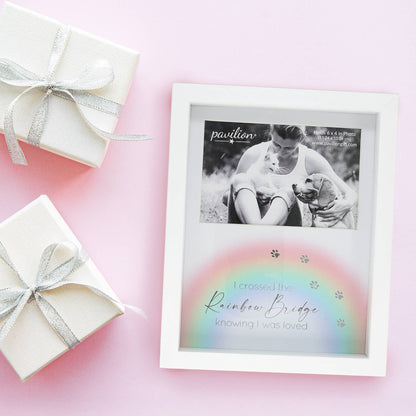 Rainbow Bridge 7.5" x 9.5" Shadow Box Frame (6" x 4" Photo)