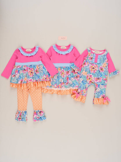 Floral Daydream Ruffle Romper