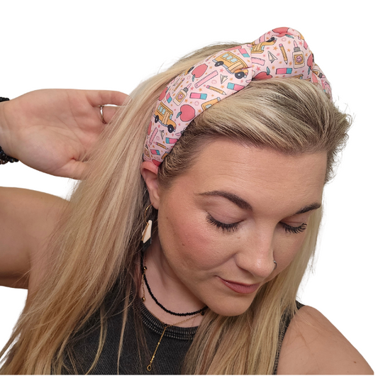 School Supplies Headband by Knotty Noggins|5700