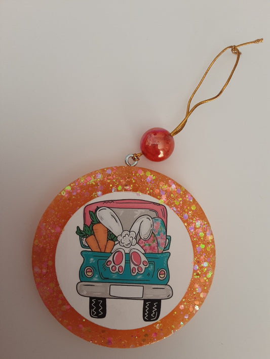 CAR FRESHIE-BUNNY BUTT CARDSTOCK|5731