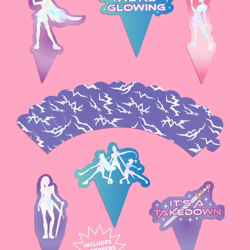 KPop Star Cupcake Toppers|7763