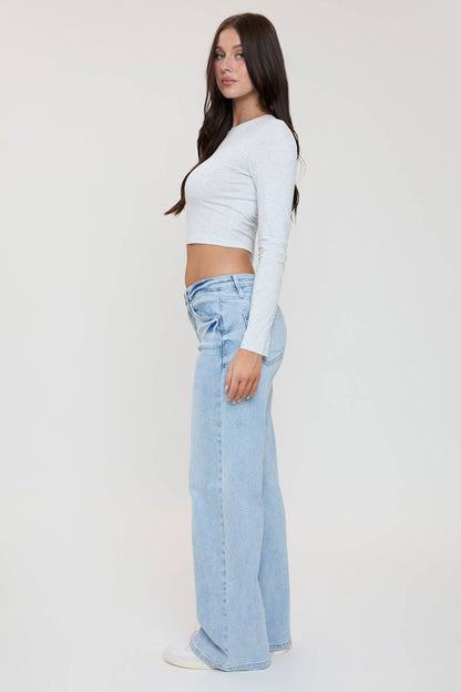 Luxe Bella Wide Leg Jeans