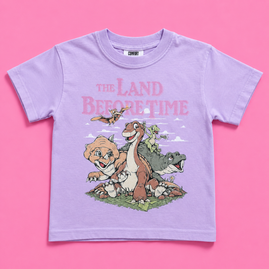 Land Before Time Glitter Tee|8745
