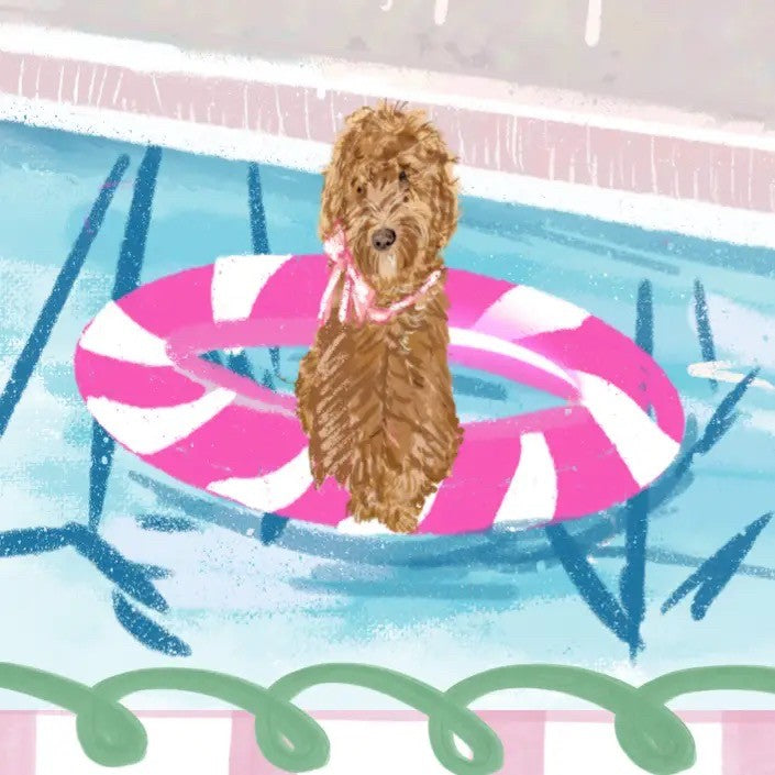 Pool Party Mahjong Mat|7994