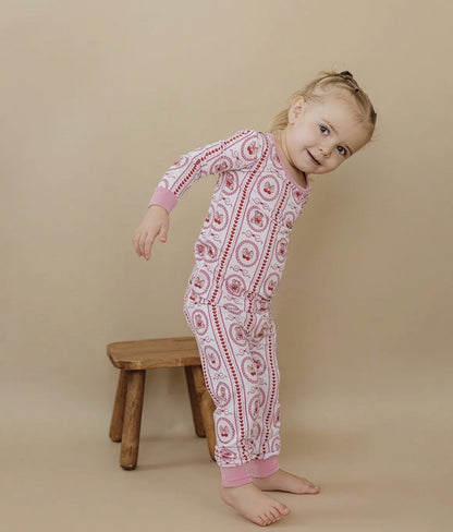 Bamboo Two Piece Set- Cherry Bear|4877