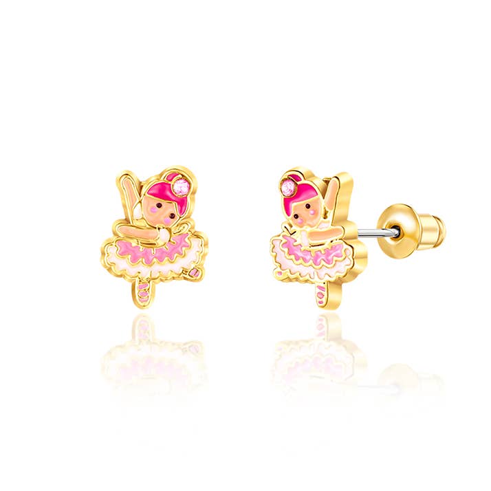Tiny Dancer Cutie Stud Earrings