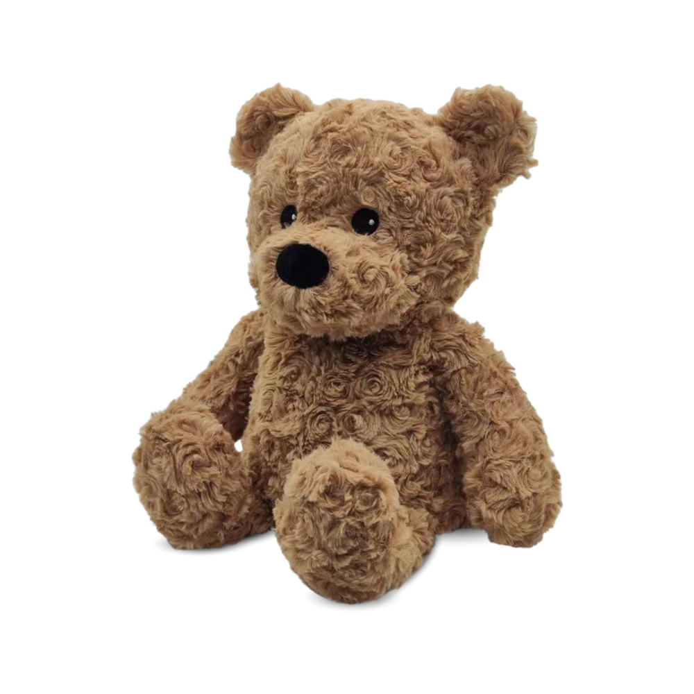 Brown Curly Bear Warmies|4308