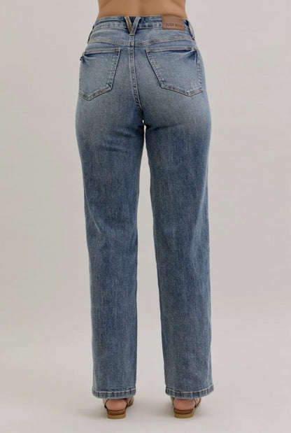 Judy Blue - HW Tummy Control Straight|4296