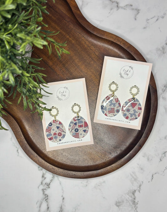 Sweet Land of Liberty Dangles|7930