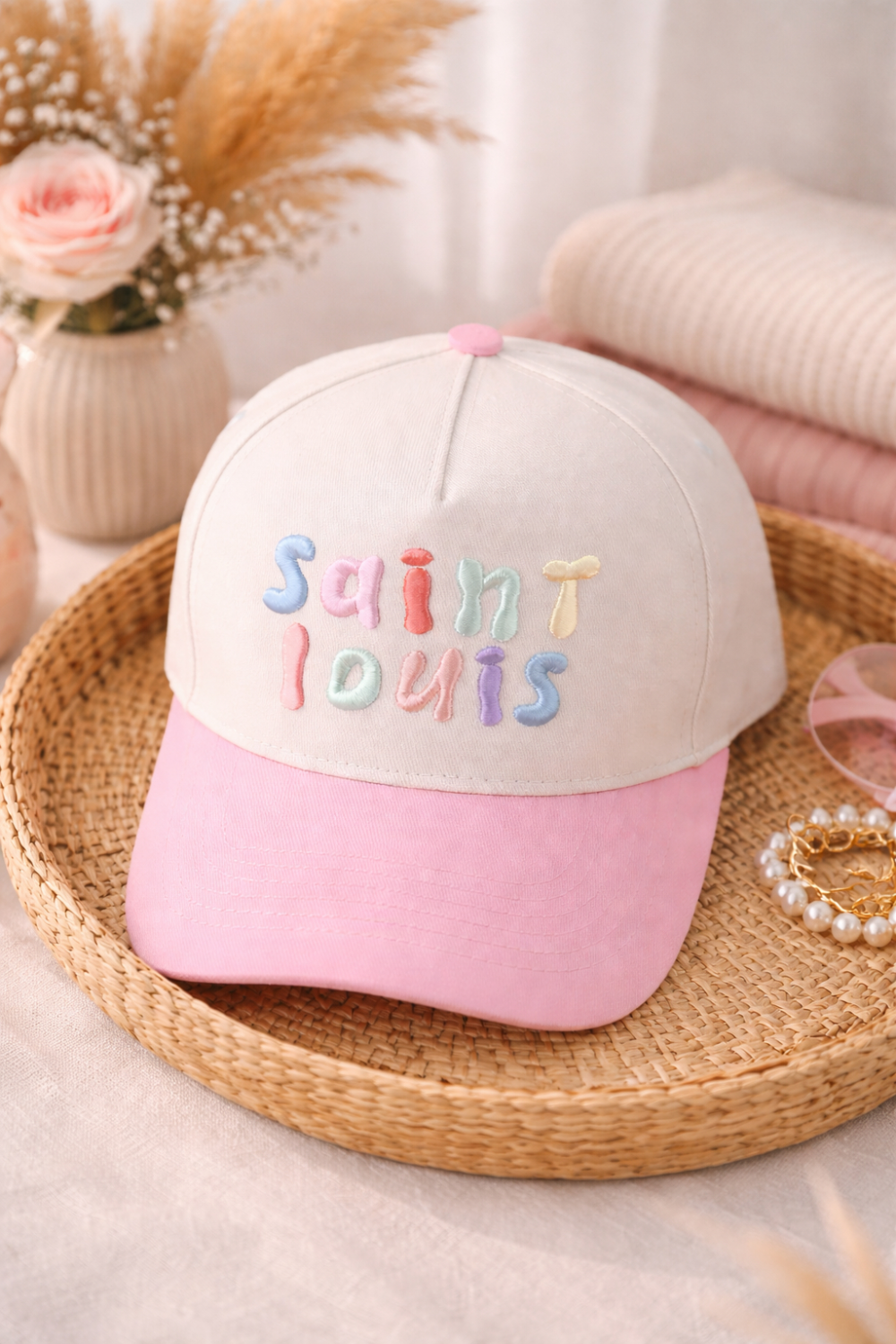 Saint Louis 3D Embroidered Hat|5814