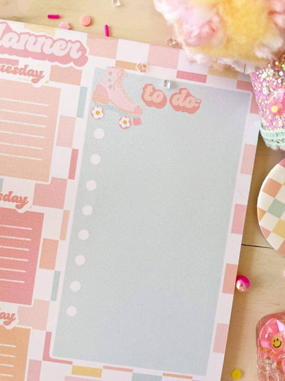 Retro Weekly Planner