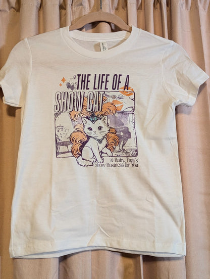 The Life of a Show Cat Kids Tee|2231