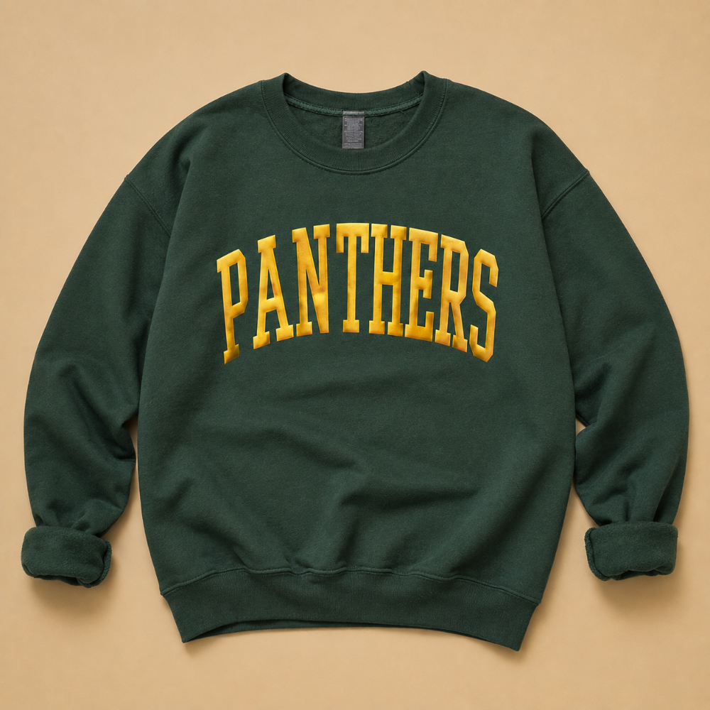 Panthers Gold Puff Crew|8827