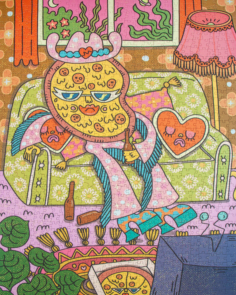 Pizza for One 1000pc Puzzle|8136