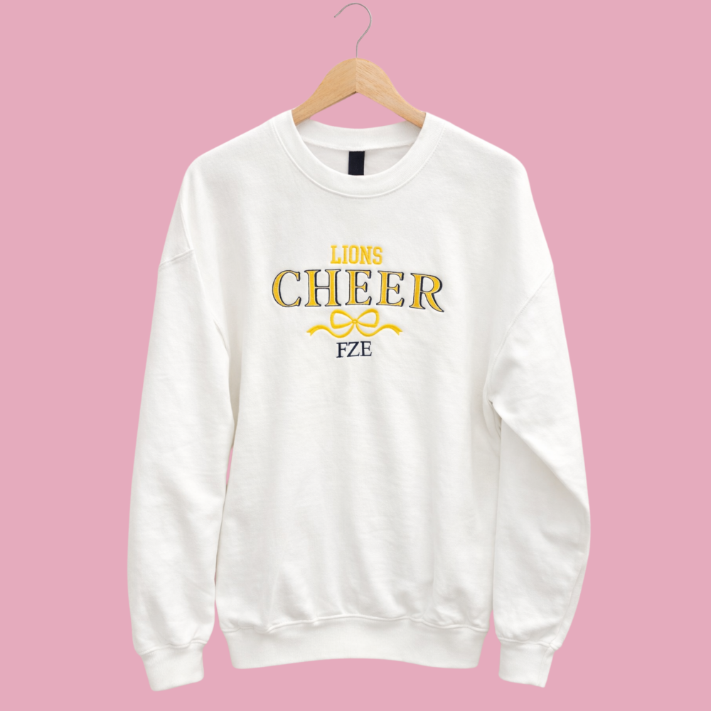 Lions Cheer Bow Sweatshirt|5998