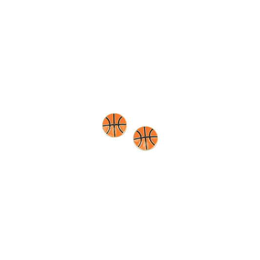 Basketball Post Earrings|1276