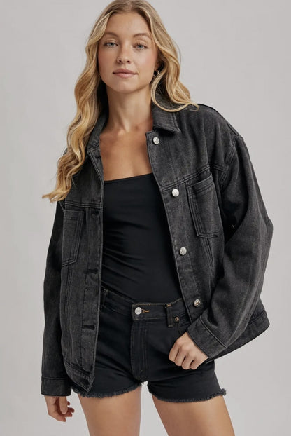 Denim Oversized Jacket|2019