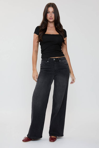 Luxe Bella Wide Leg Jeans