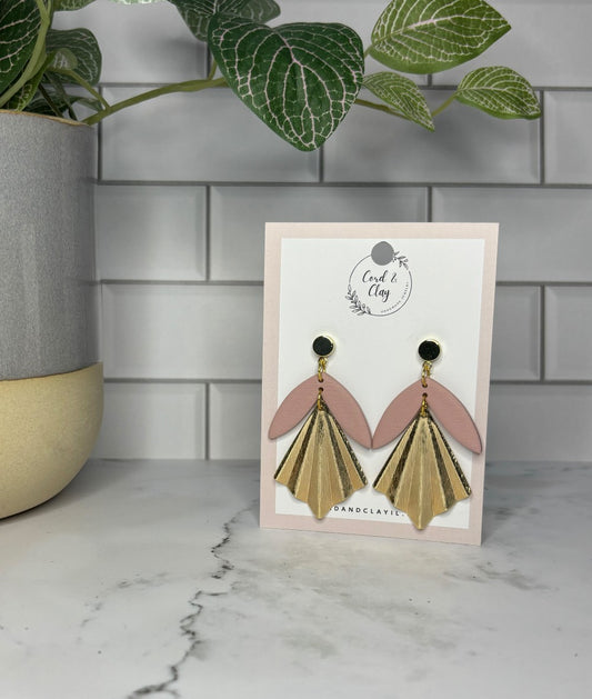 Blush Deco Bloom Dangles|1587