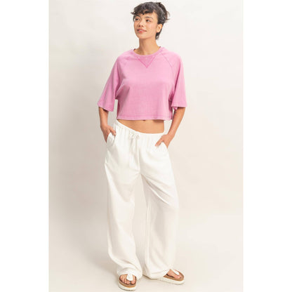 Mineral Washed Boxy Tee