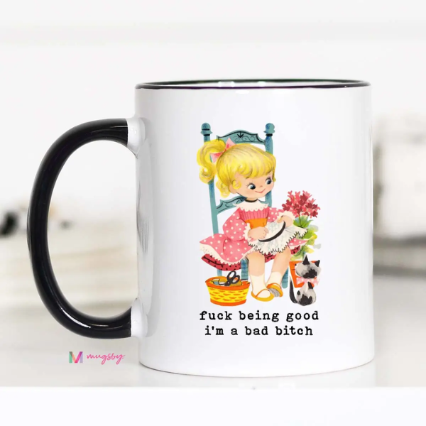 F Being Good Mug|5628