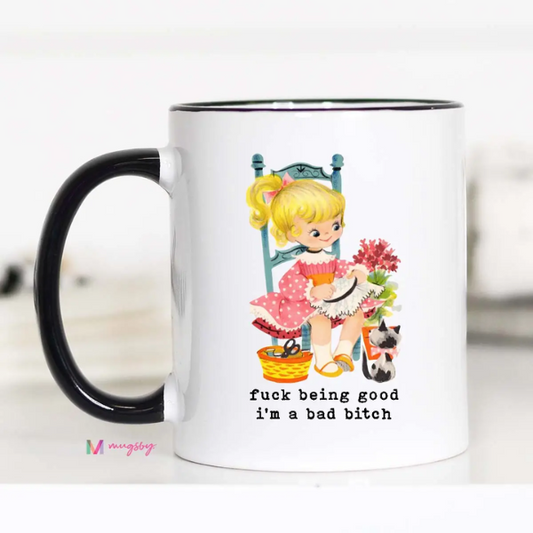 F Being Good Mug|5628