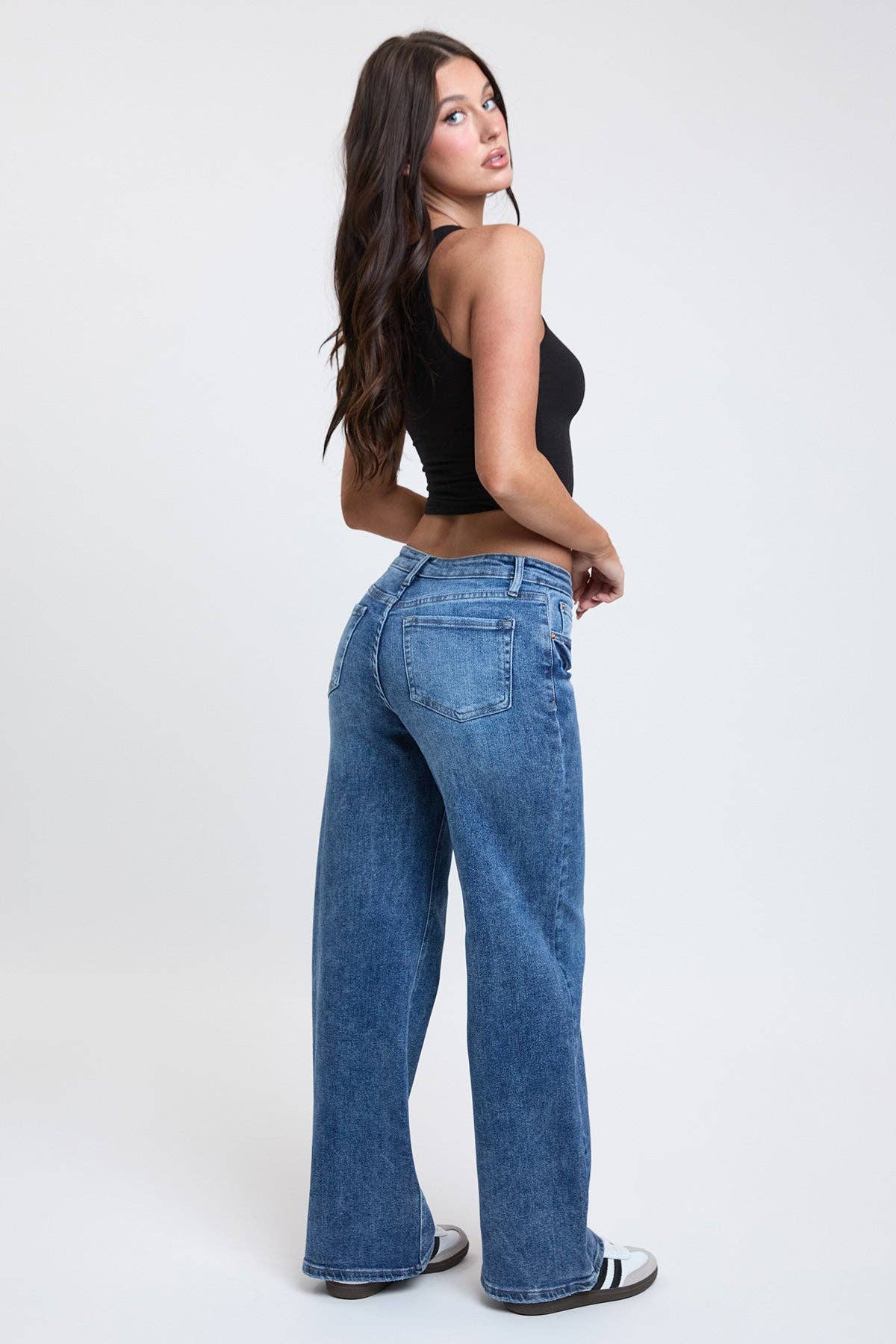 Luxe Bella Wide Leg Jeans