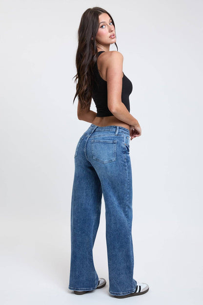Luxe Bella Wide Leg Jeans