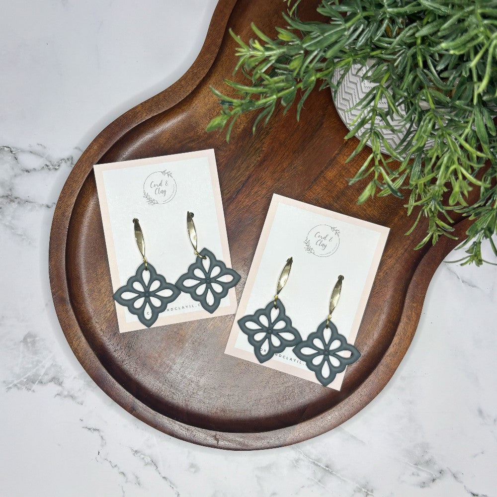 Mediterranean Tile Dangles|8797