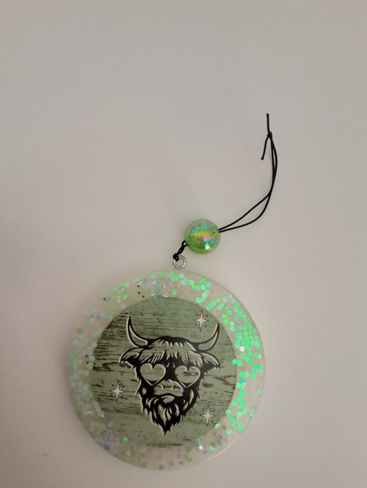 CAR FRESHIE-HIGHLAND GRN|3605